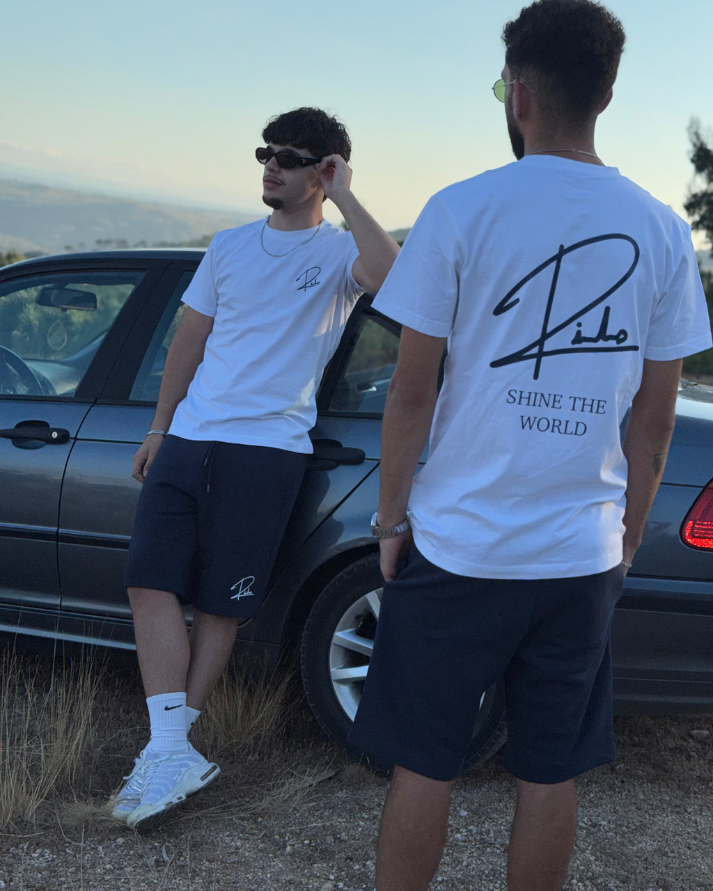 Short Bleu 